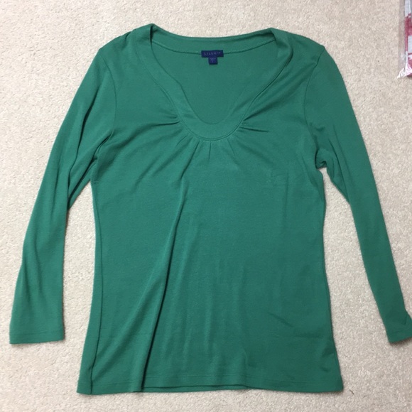 Lilla P Tops - 1 day sale! Lilla P long sleeve green tee